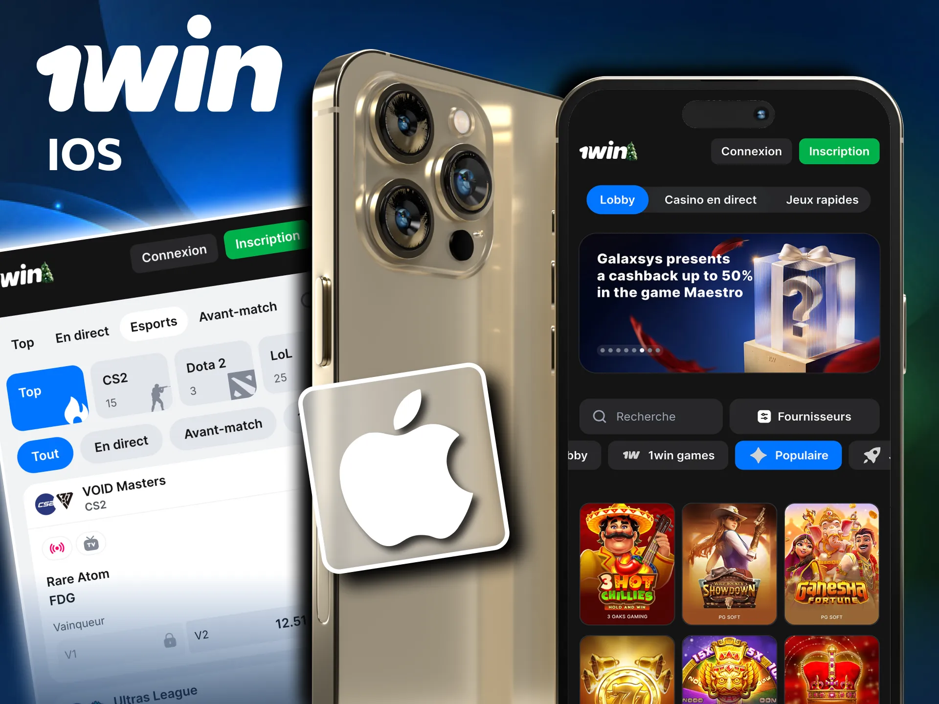 Installation simple de la PWA 1win pour les utilisateurs iOS.