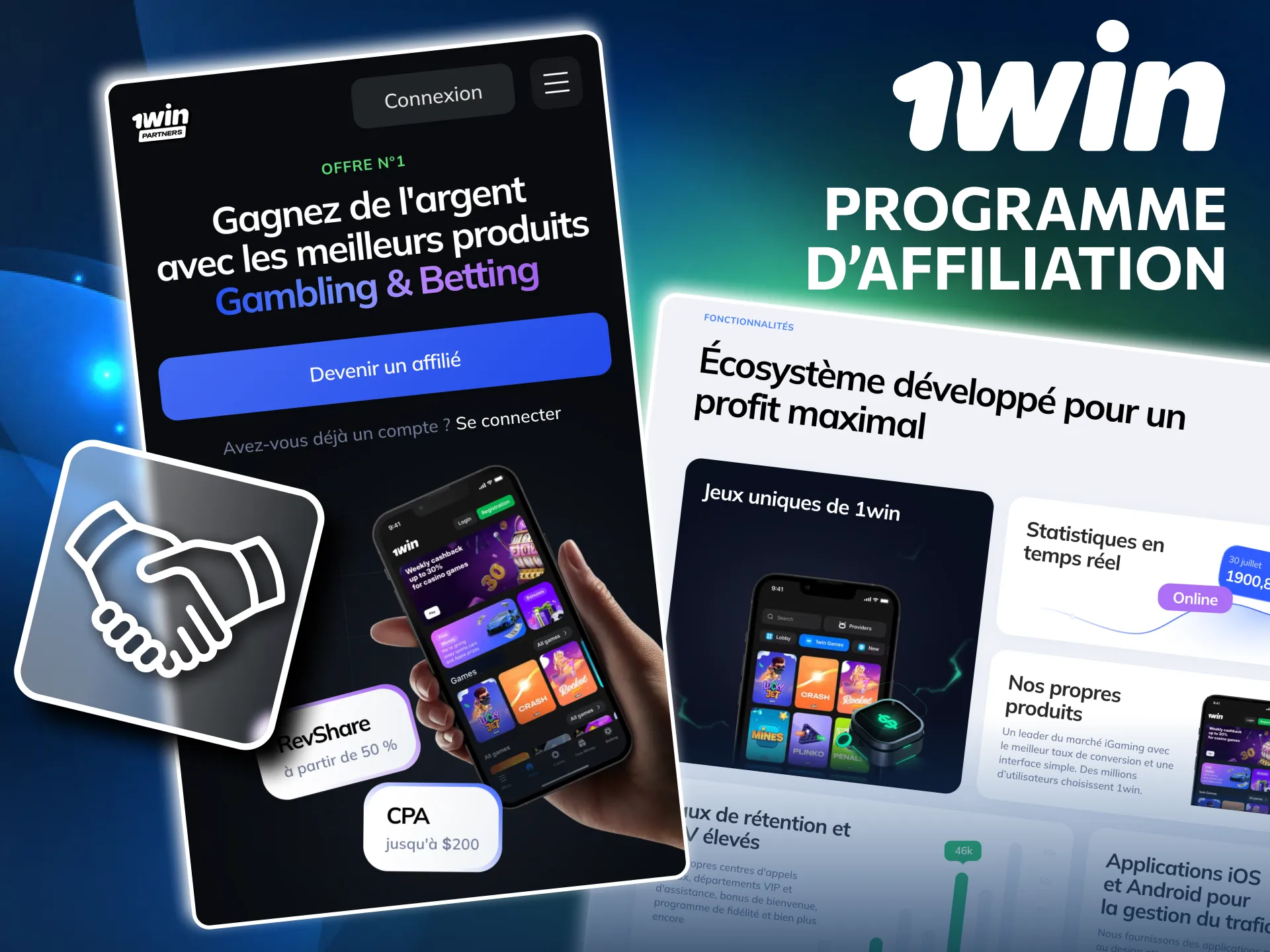 Programme d’affiliation flexible disponible sur 1win pour maximiser vos gains.