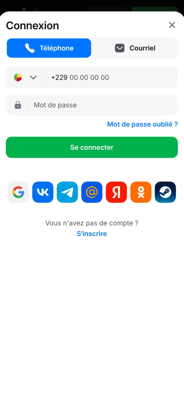 Connexion sécurisée 1win Lucky Jet en ligne.