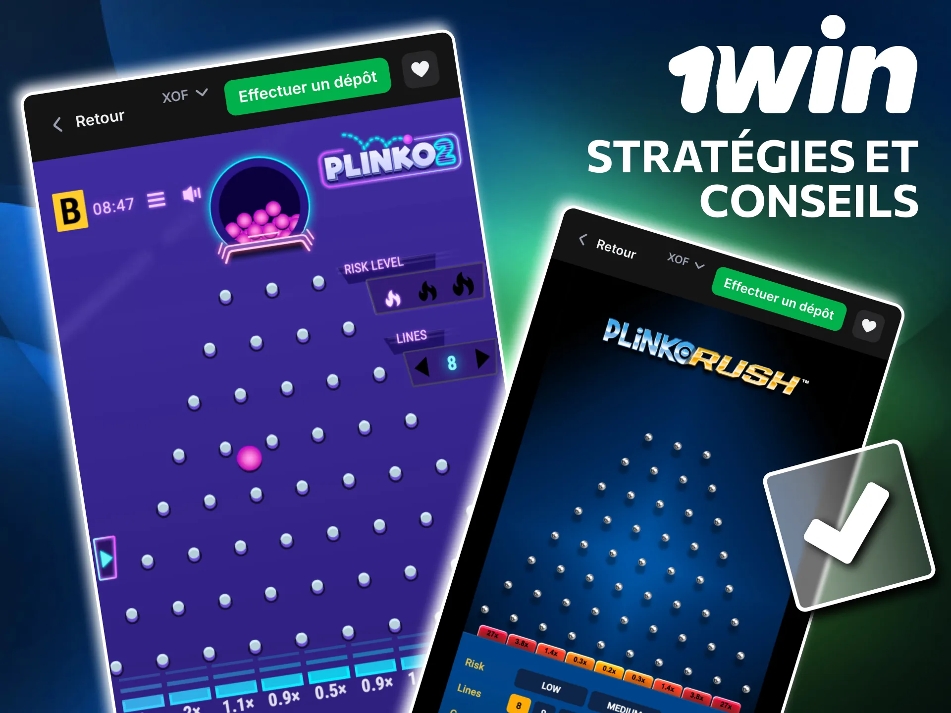 Conseils pour jouer Plinko 1win sans dépasser budget.