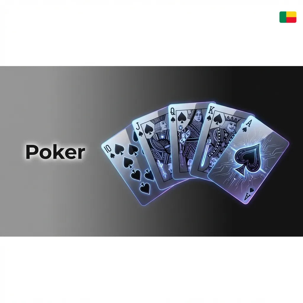 Live poker dealer at table with cards, showing various game variants like Caribbean Stud and Texas Hold'em